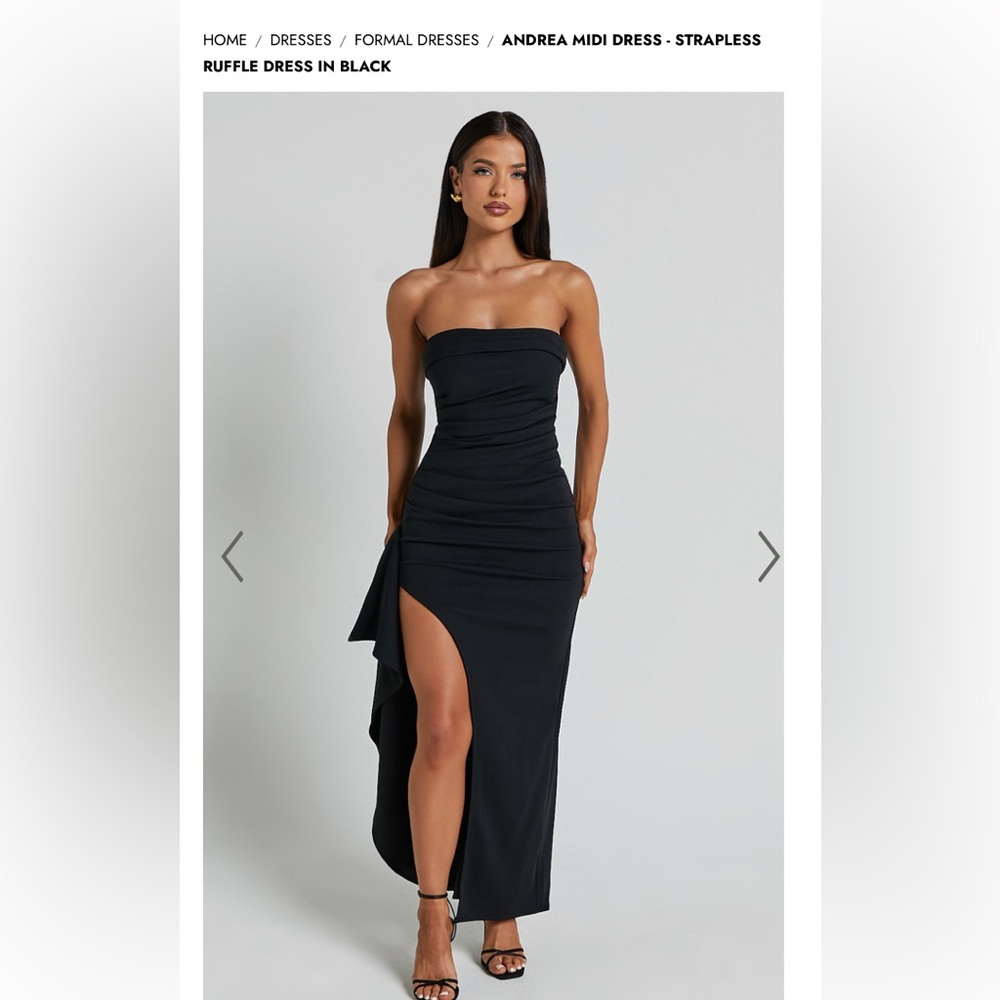 Showpo Dress Andrea Midi